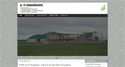 Desktop Screenshot of apengineers.co.in