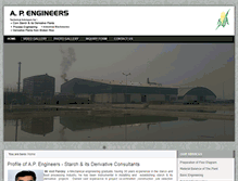 Tablet Screenshot of apengineers.co.in